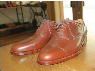 ハンドソーンウエルテッド製法　紳士靴　